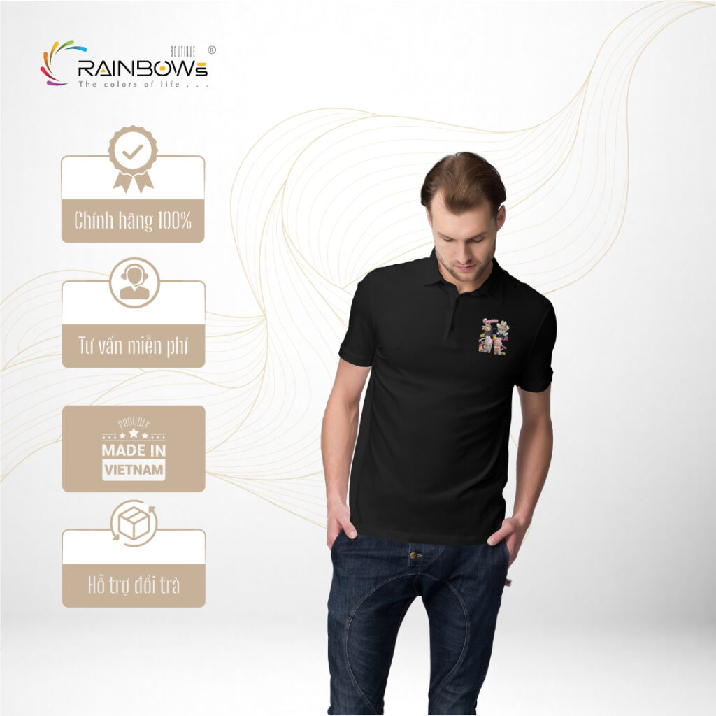 áo thun đen cực chất