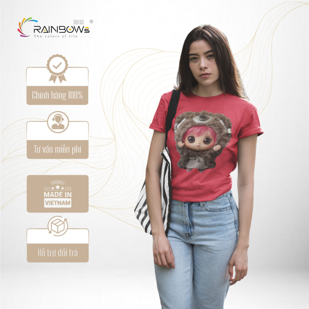 áo thun đỏ cực ngầu