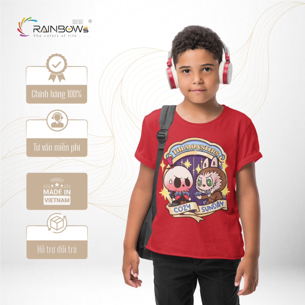 áo thun đỏ cực ngầu