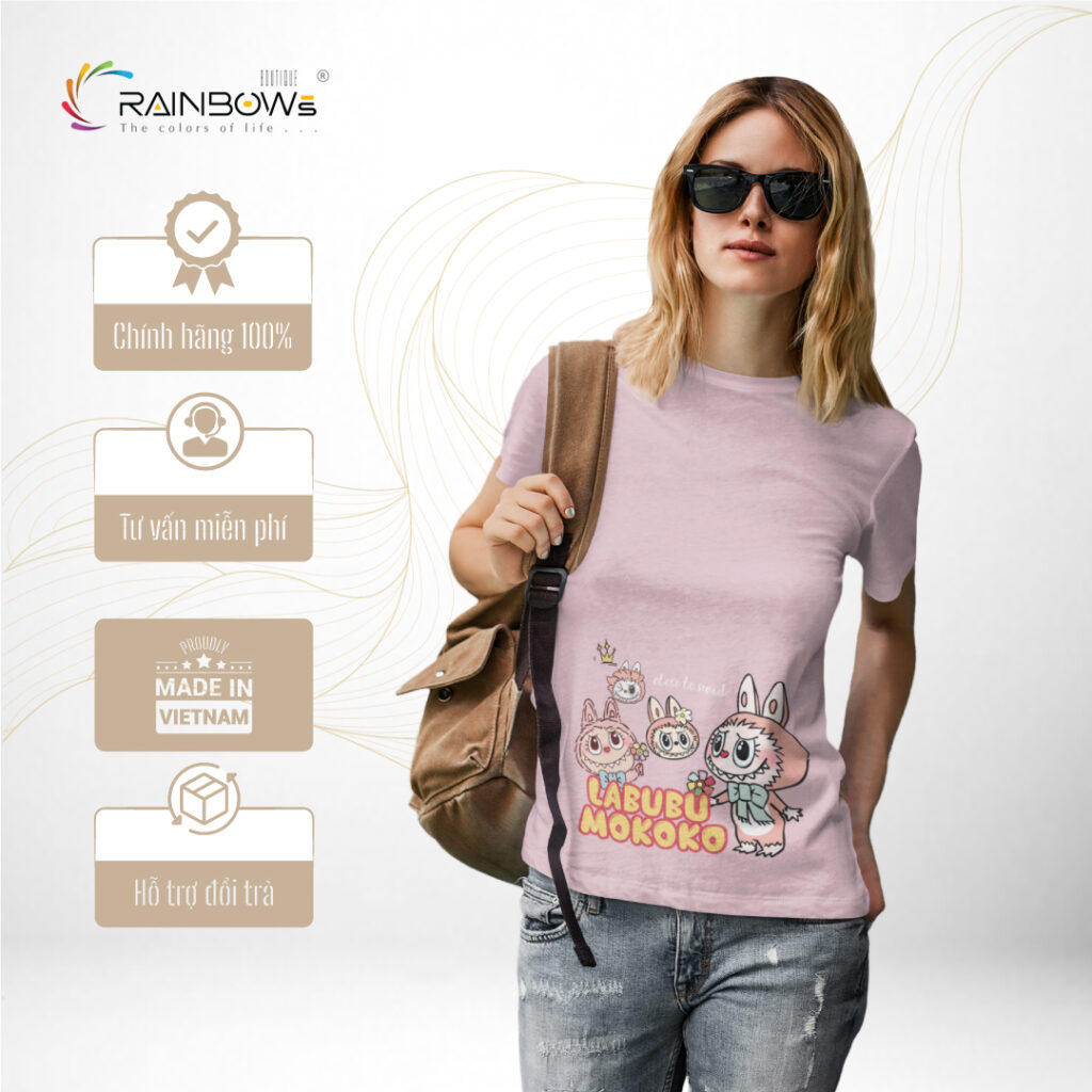 áo thun labubu mokoko