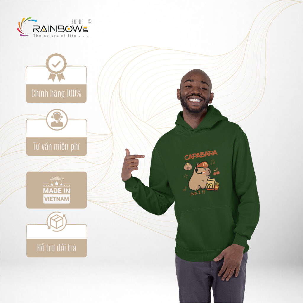 áo hoodie hề hước