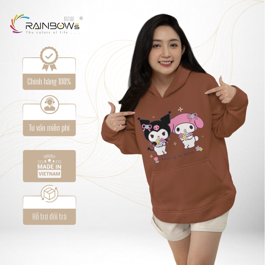 áo hoodie trẻ trung