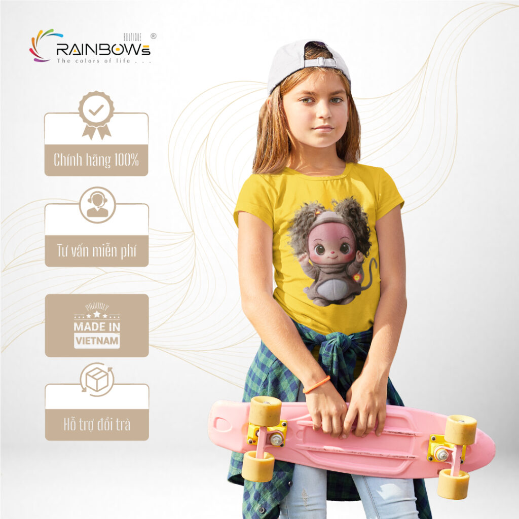 áo thun vàng cực ngầu