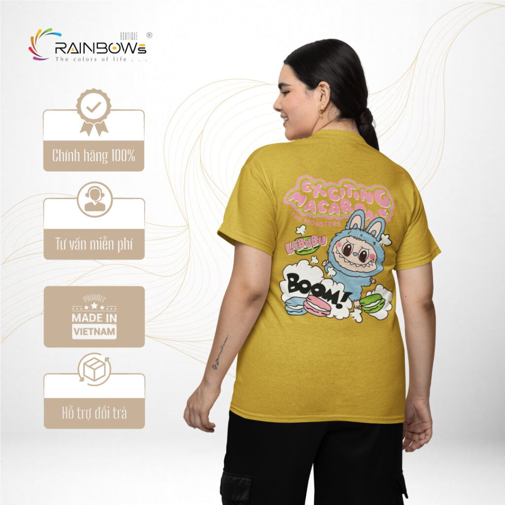 áo thun labubu xinh sắn