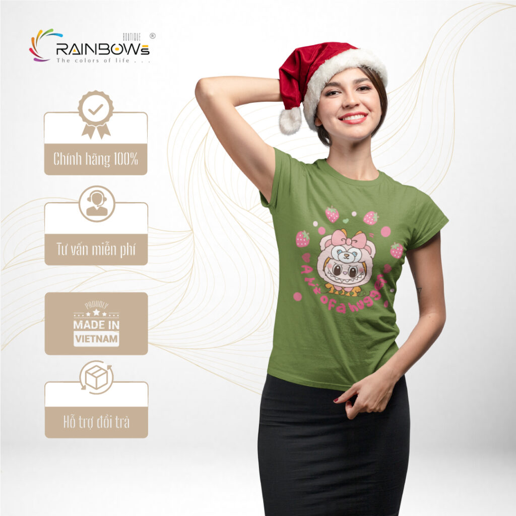 áo thun in hình labubu cực ngầu và cực chất