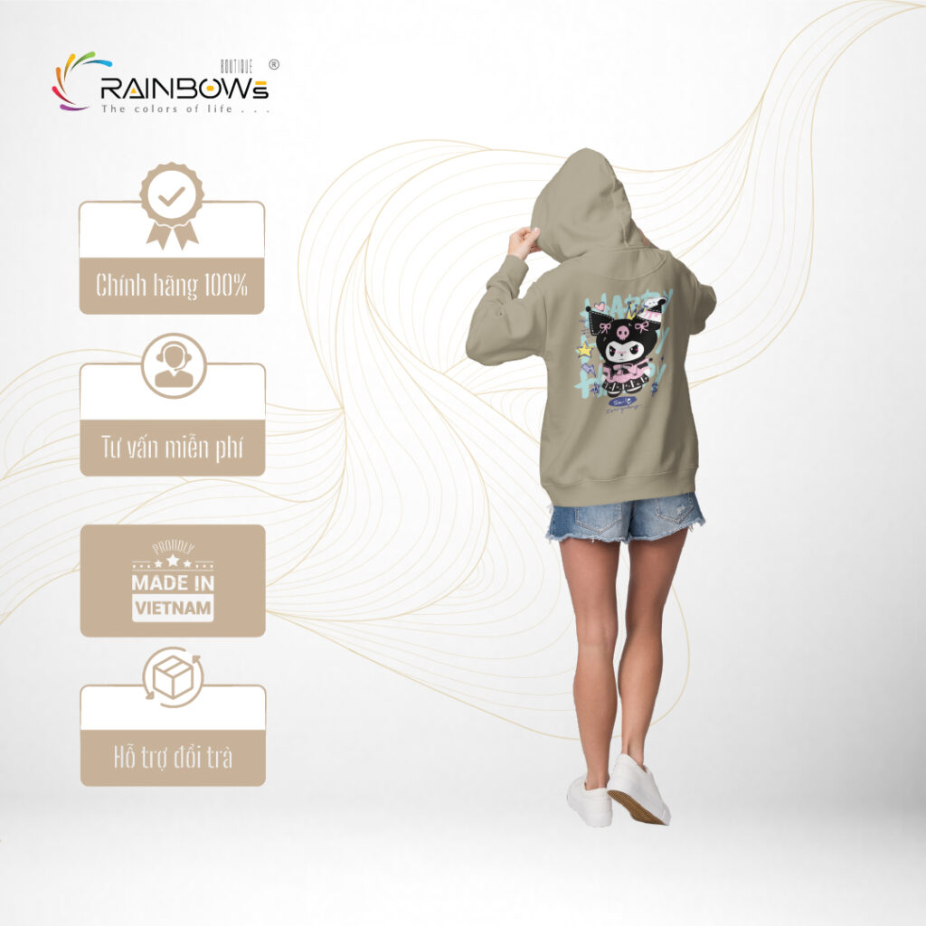 áo hoodie in hình đẹp mang phong cách trẻ trung và năng động