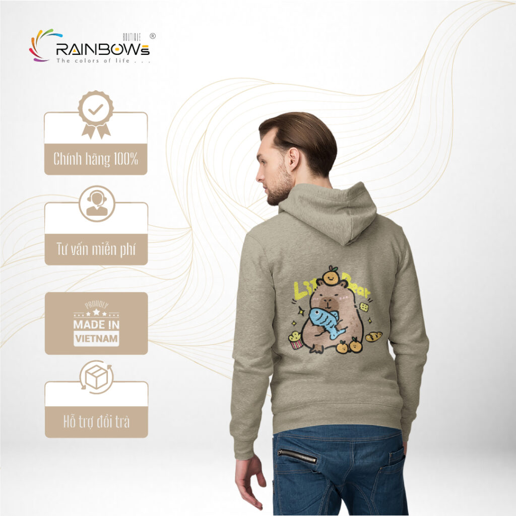 áo hoodie in hình cực chất và ngầu