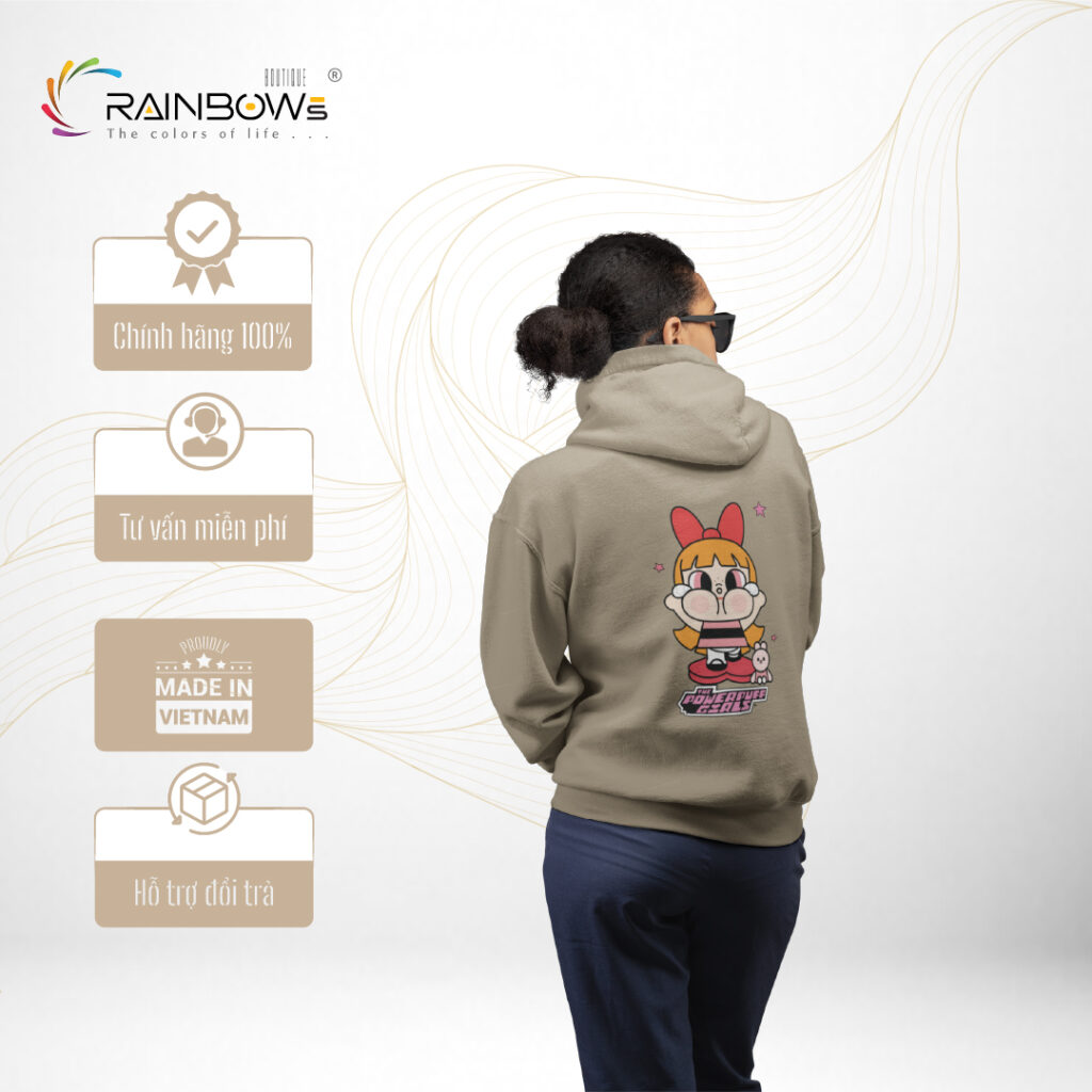 áo hoodie in hình cực chất cực ngầu