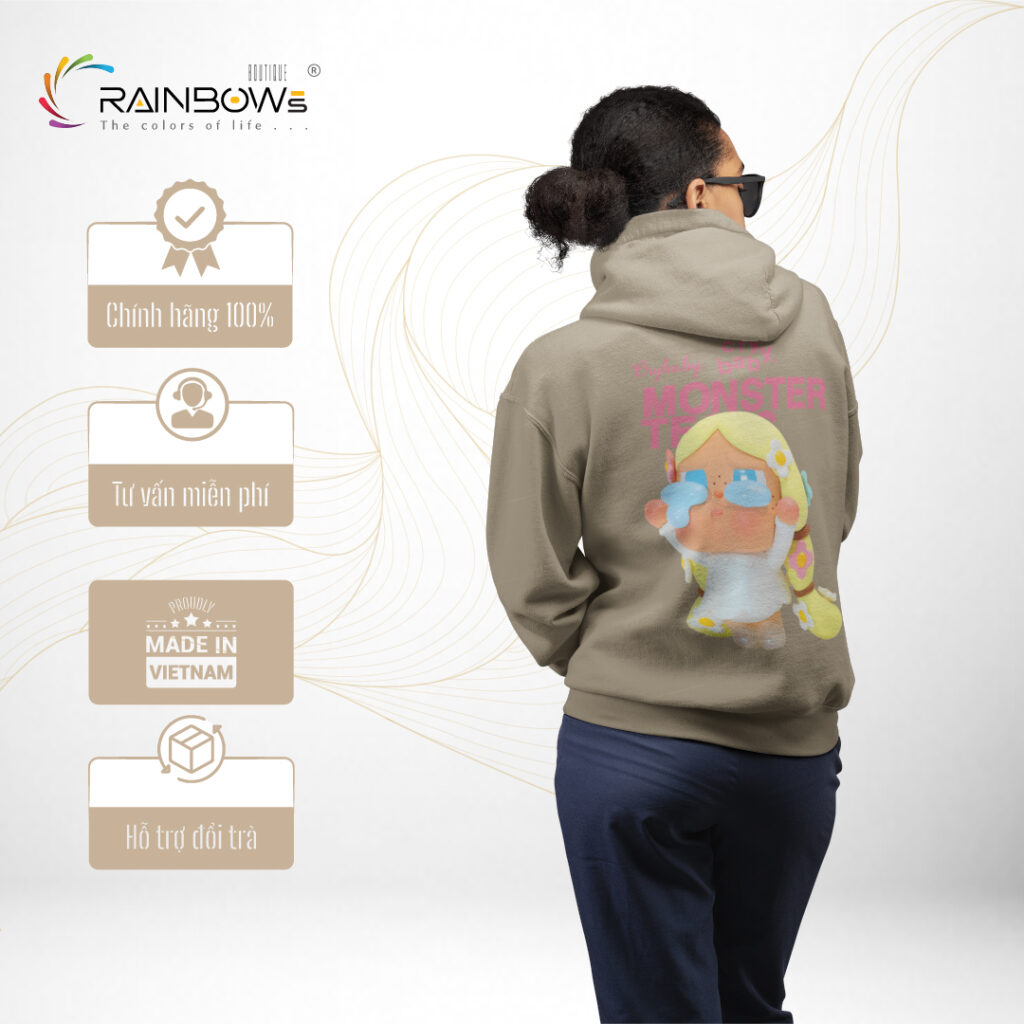 áo hoodie cỏ úa cực xinh