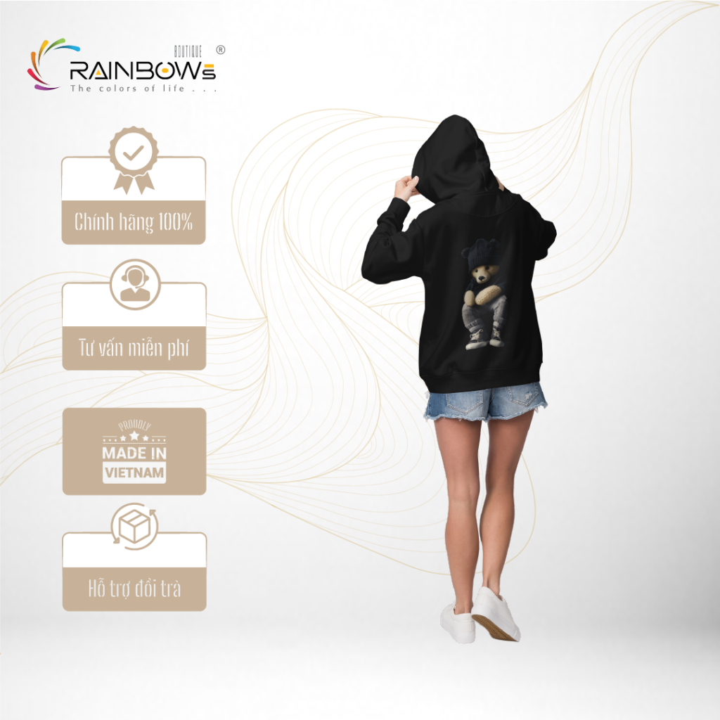 áo hoodie đẹp mang thương hiệu riêng 