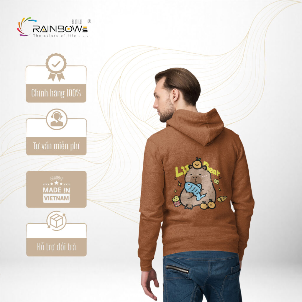 áo hoodie in hình cực chất và ngầu