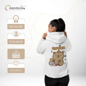 Áo Khoác Hoodie - Họa Tiết Capybara - HD CPBR52