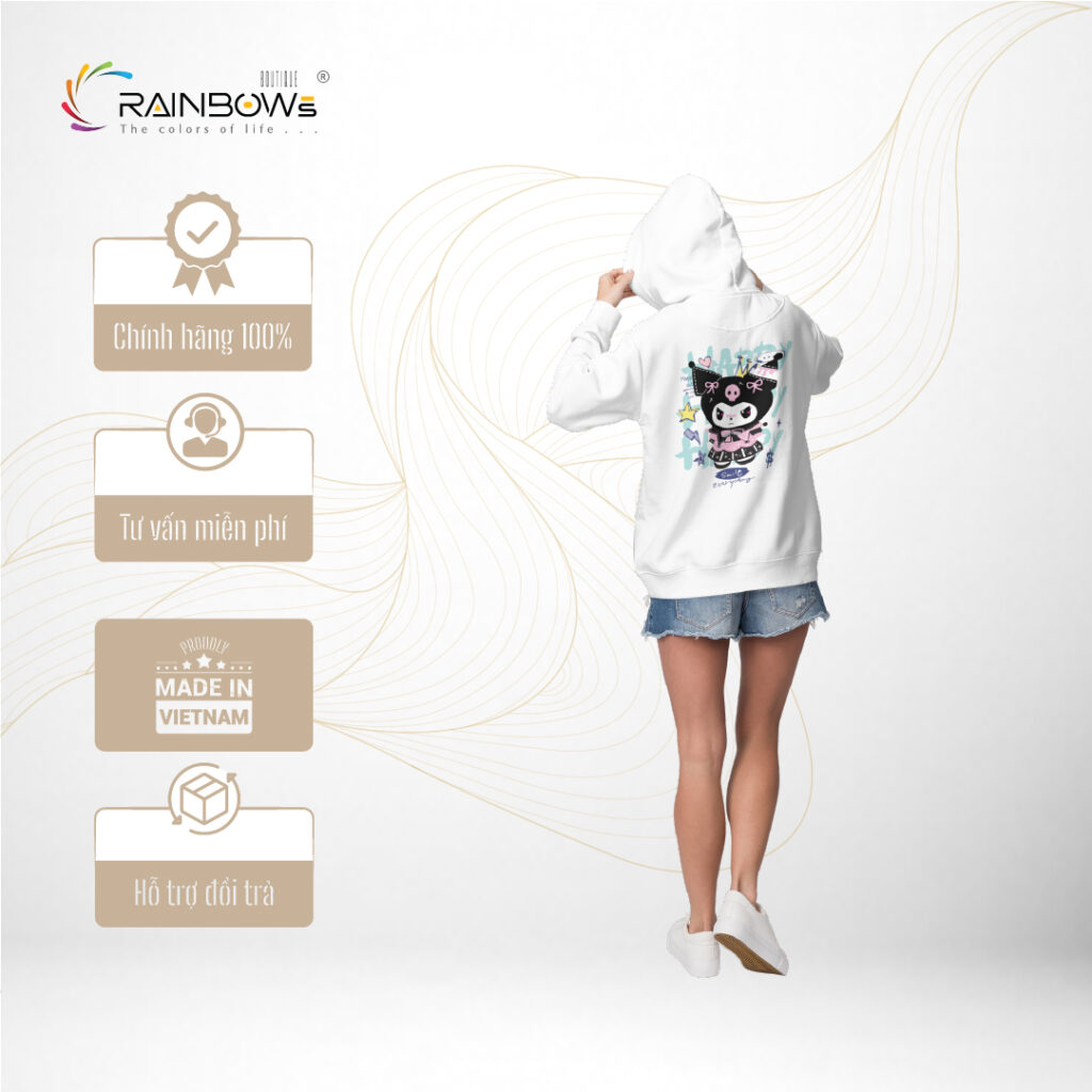 áo hoodie in hình đẹp mang phong cách trẻ trung và năng động