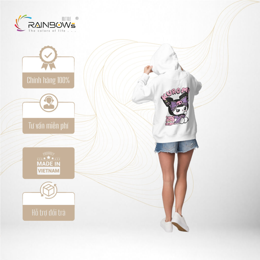 áo hoodie in hình đẹp mang phong cách trẻ trung và năng động