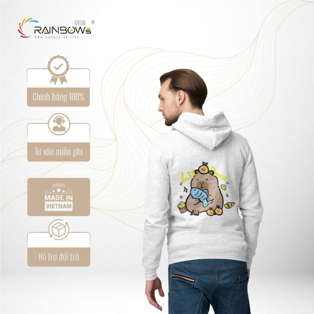 áo hoodie in hình cực chất và ngầu