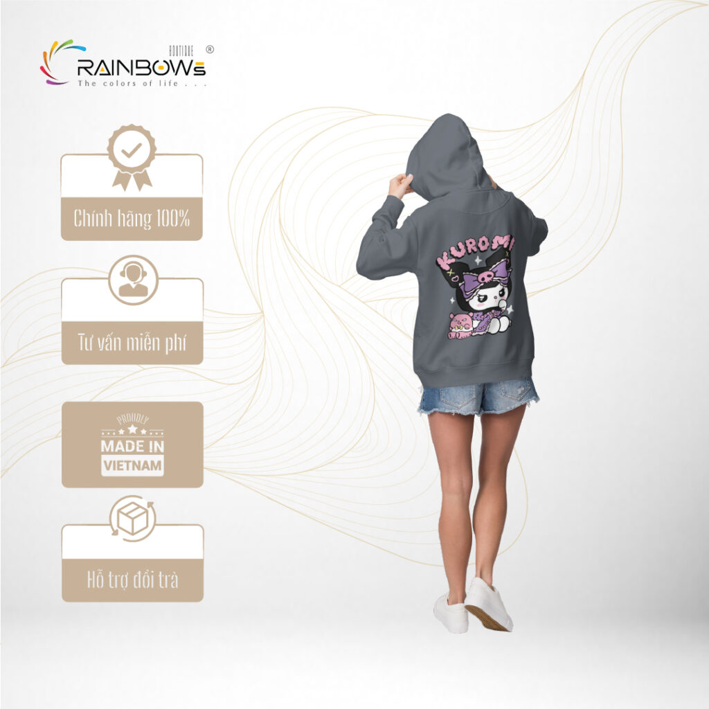 áo hoodie in hình đẹp mang phong cách trẻ trung và năng động