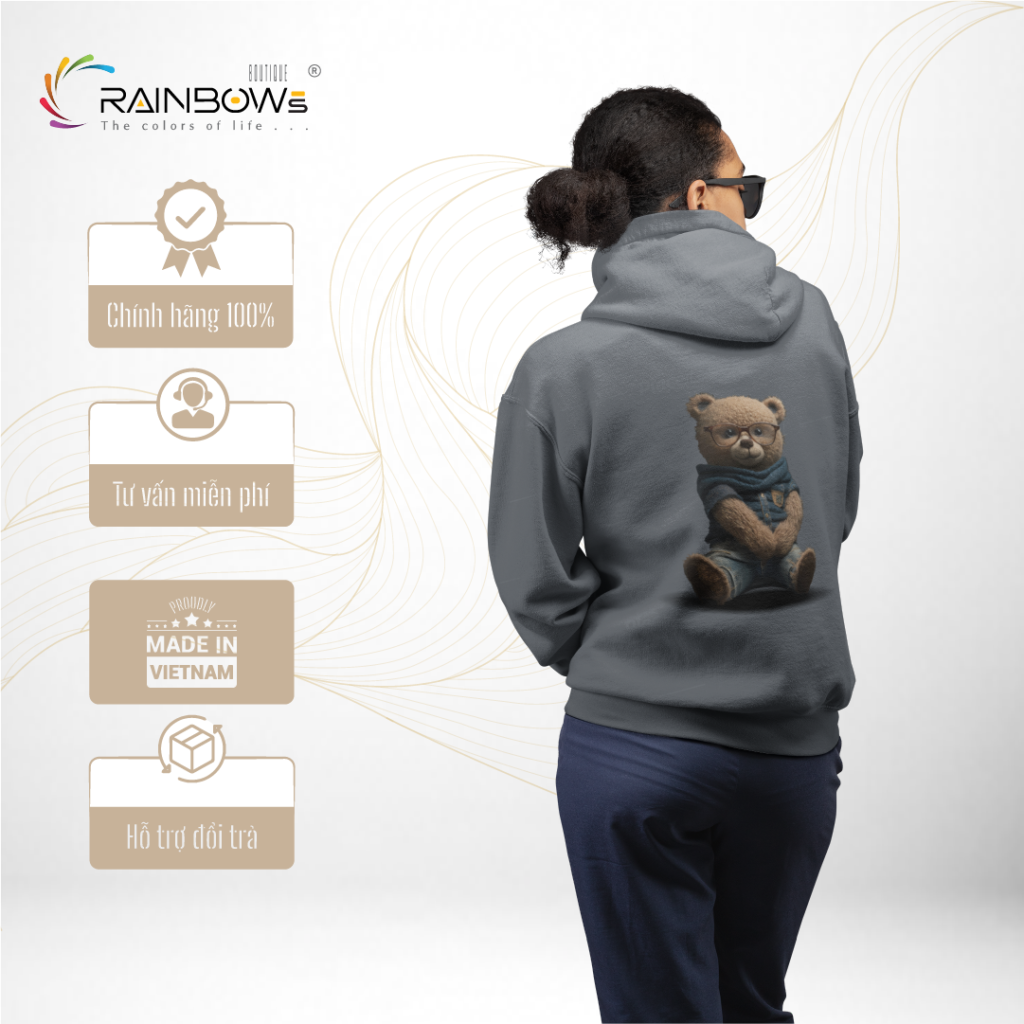 áo hoodie in hình cực chất và ngầu
