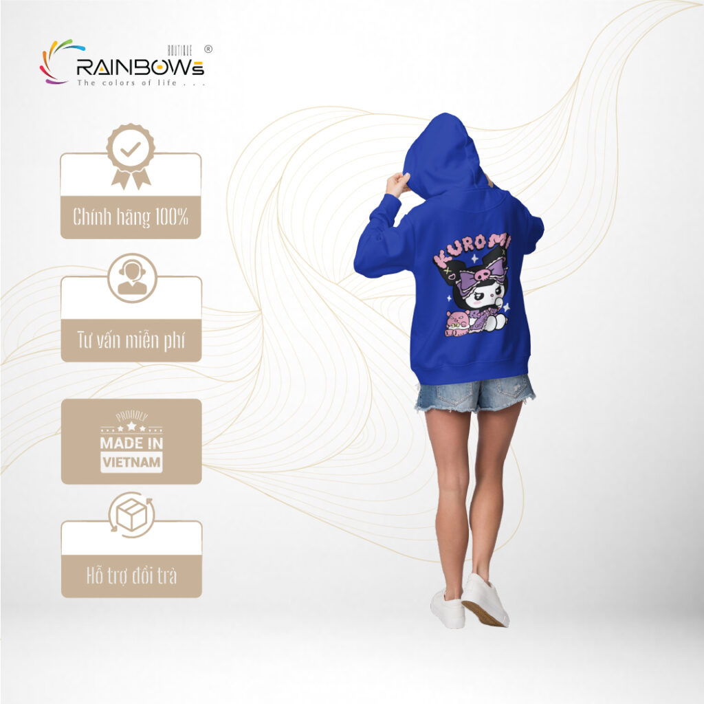 áo hoodie in hình đẹp mang phong cách trẻ trung và năng động