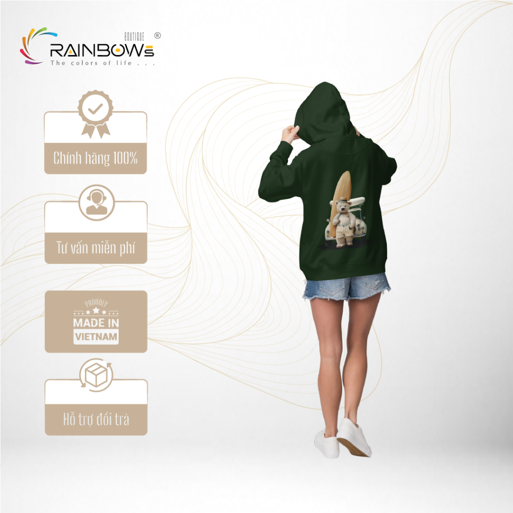 áo hoodie đẹp mang phong cách đẹp