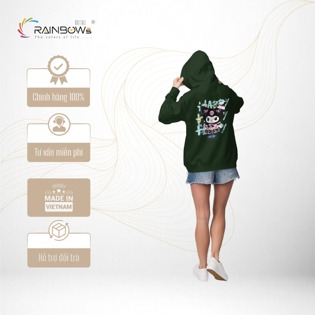 áo hoodie in hình đẹp mang phong cách trẻ trung và năng động