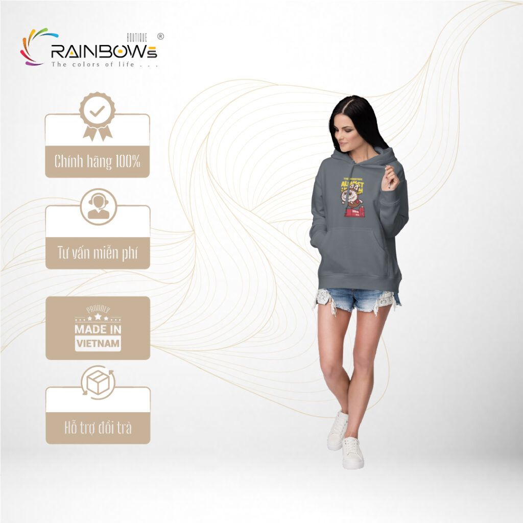 áo hoodie in hình labubu siêu đẹp và chất
