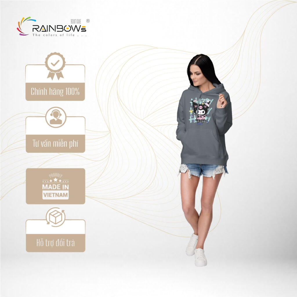 áo hoodie in hình đẹp mang phong cách trẻ trung và năng động