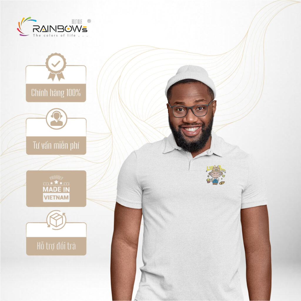 áo thun trắng sang trọng