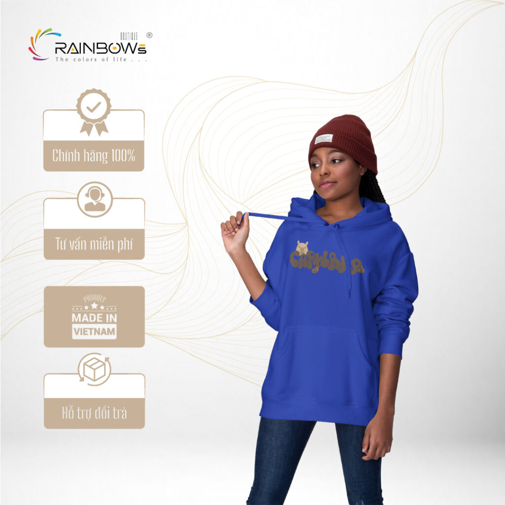 áo hoodie xanh cự chiến