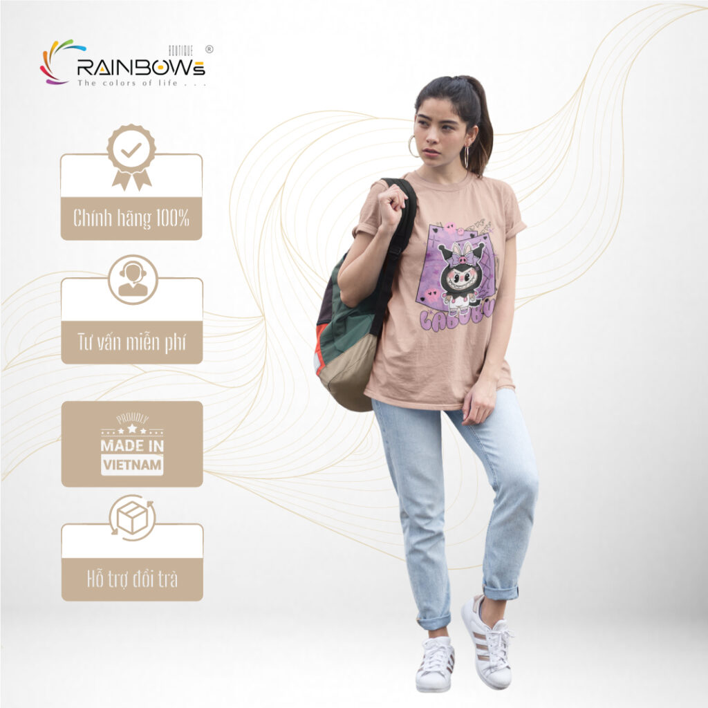 áo thun in hình labubu cực đẹp và phong cách