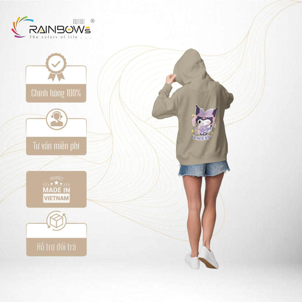 áo hoodie đẹp in hình karuma