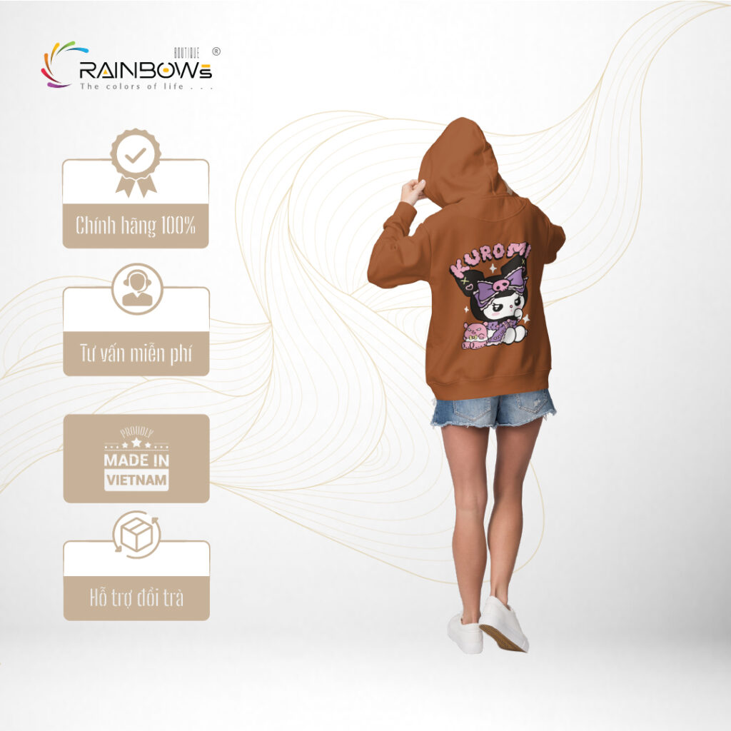 áo hoodie đẹp in hình karuma