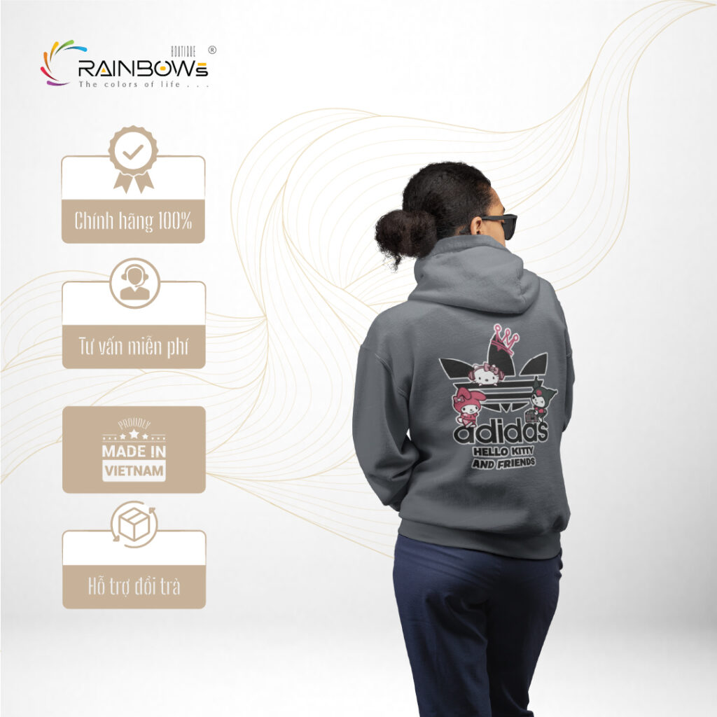 áo hoodie đẹp in hình nổi bật