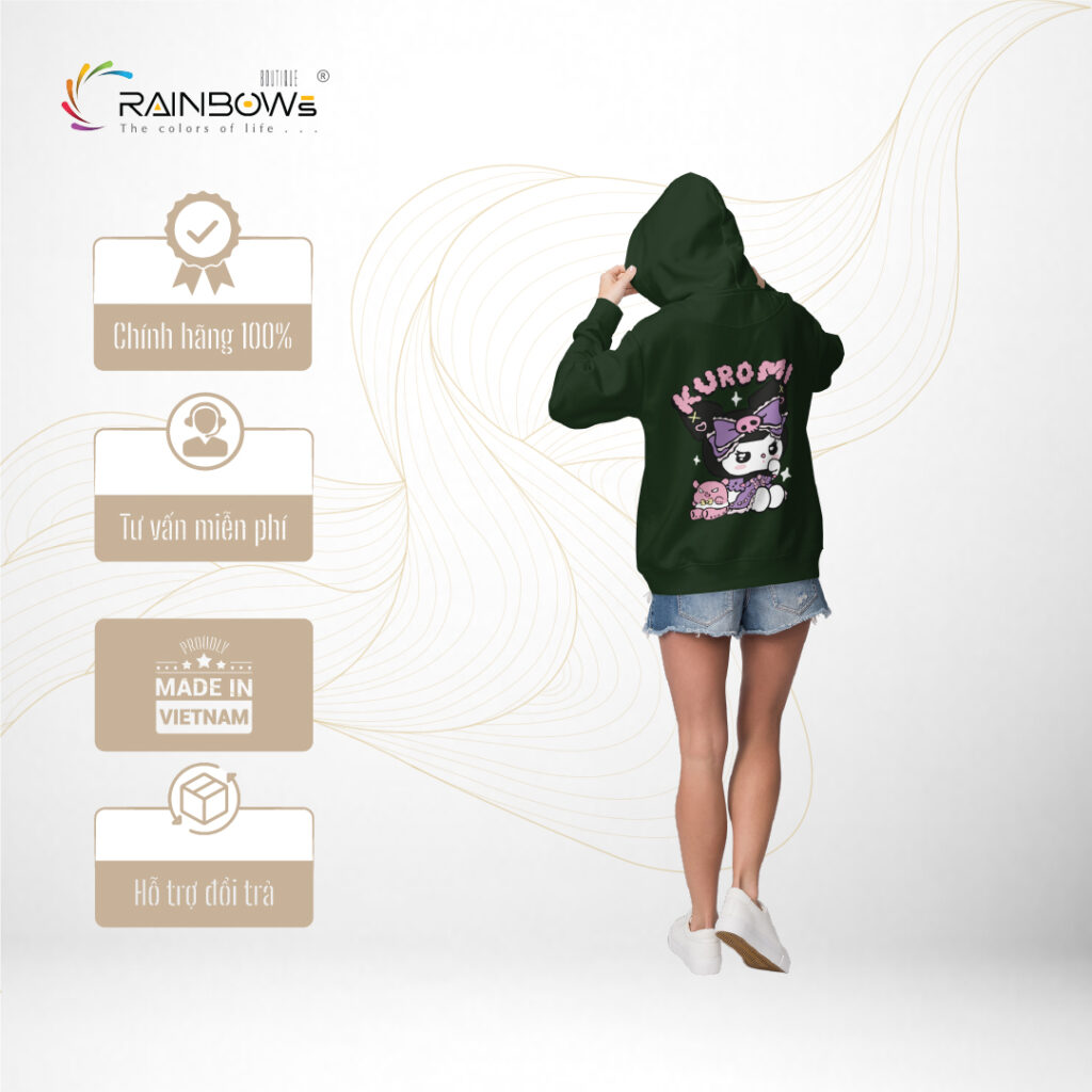 áo hoodie đẹp in hình karuma