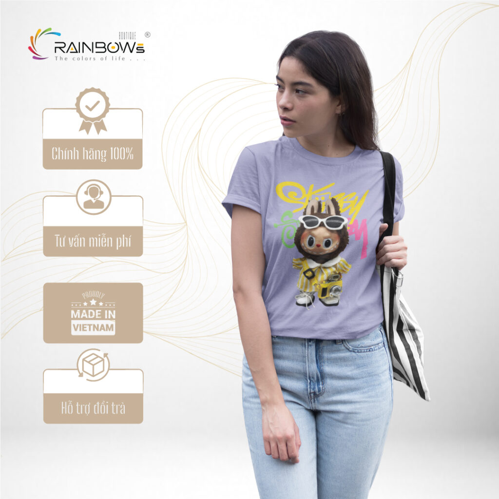 áo thun in hình labubu cực chất và ngầu