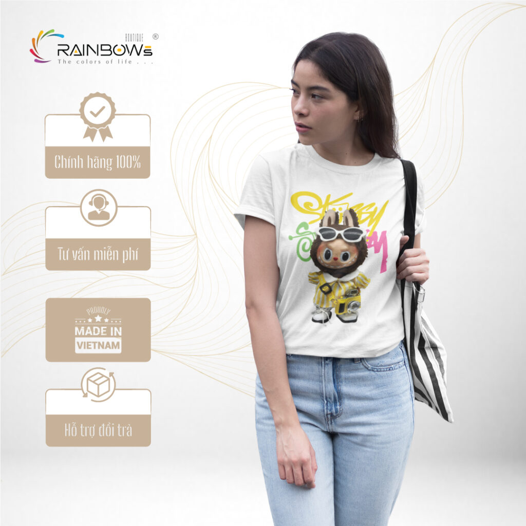 áo thun in hình labubu cực chất và ngầu