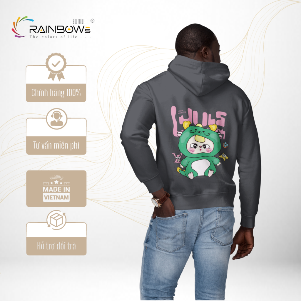 hoodie in hình baby three cực ngầu và chất